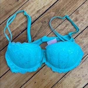 Teal Victoria Secret Bra